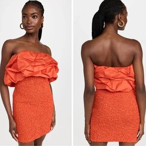 Mara Hoffman Orange Kenza Dress $525